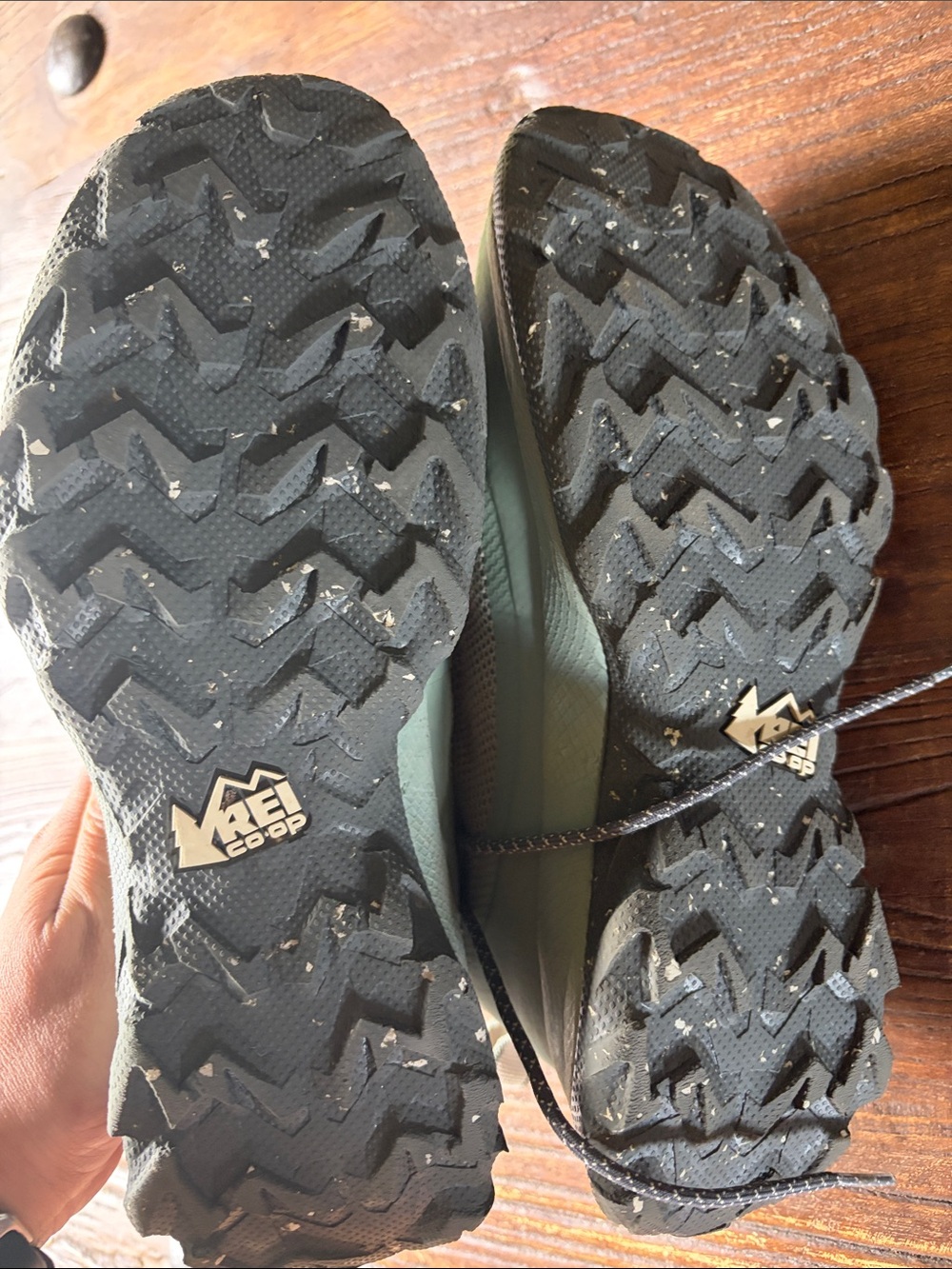 REI Sage Green Trail Boots - Picture 4 of 4